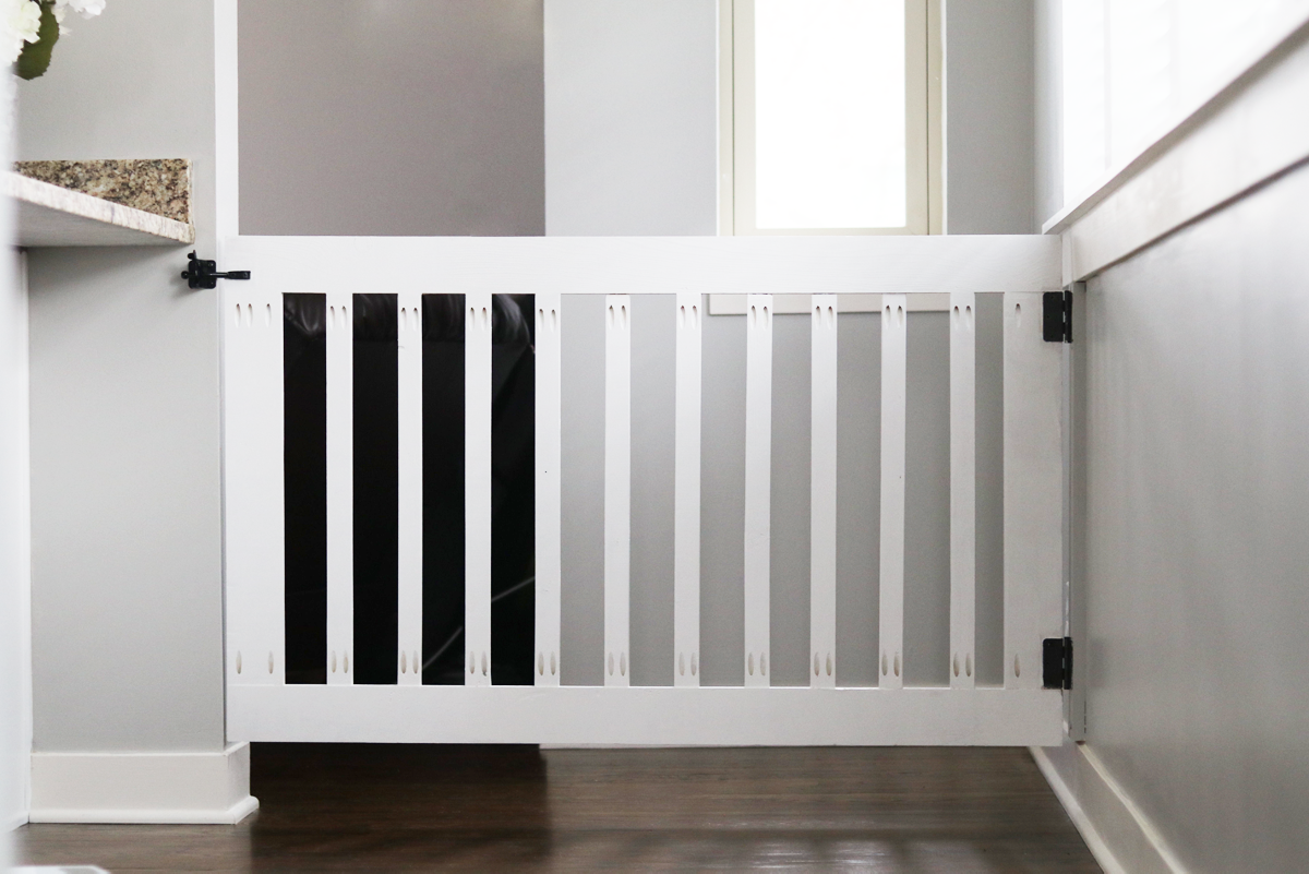 built in baby gate