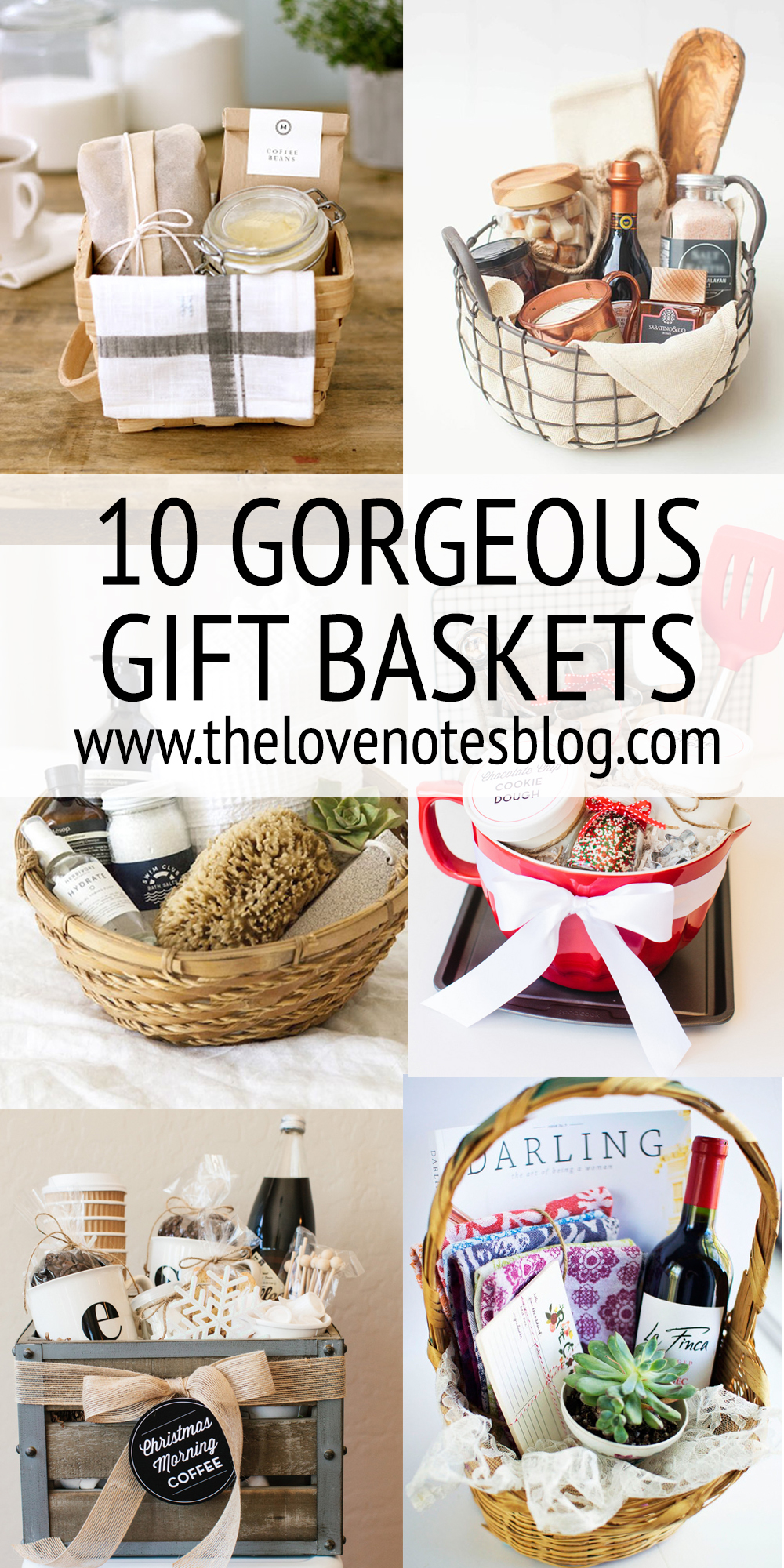 45 Unique DIY Gift Basket Ideas (for Christmas & more!)