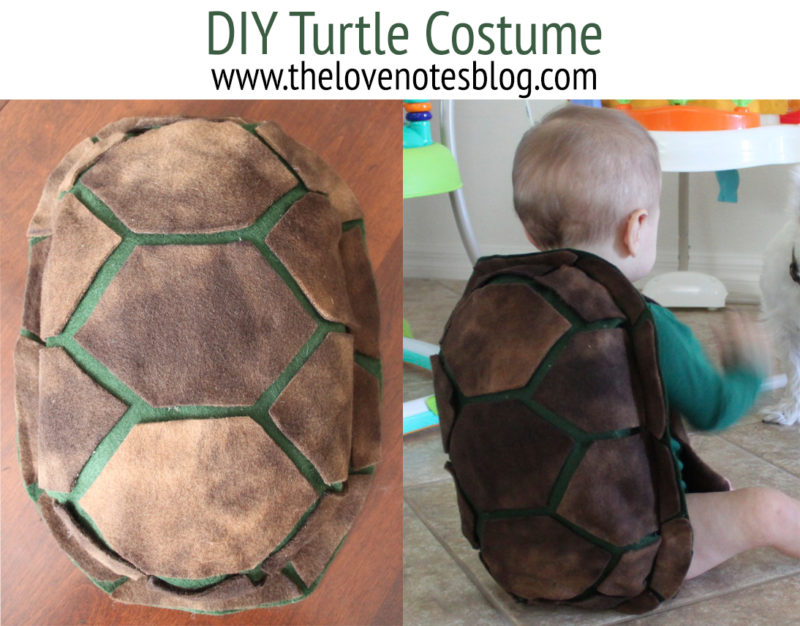 DIY BABY TURTLE COSTUME – The Love Notes Blog