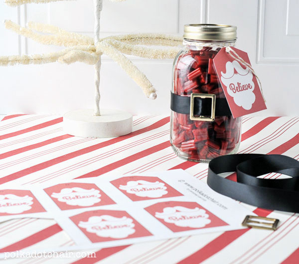 Thanksgiving Mason Jar Gift Idea - The Polka Dot Chair