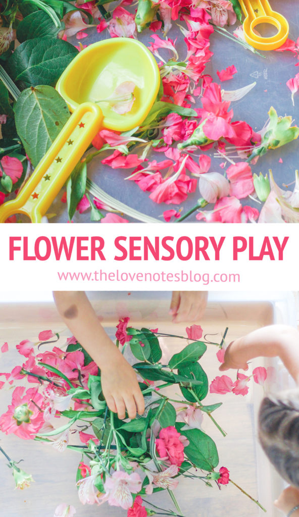 flower sensory play