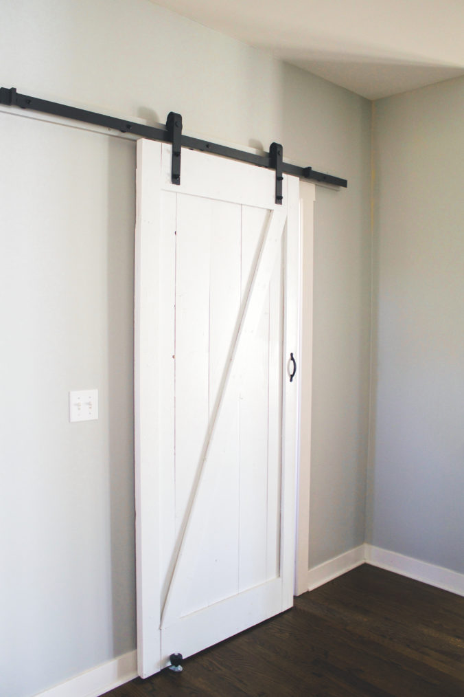 DIY Sliding Barn Door - The Love Notes Blog