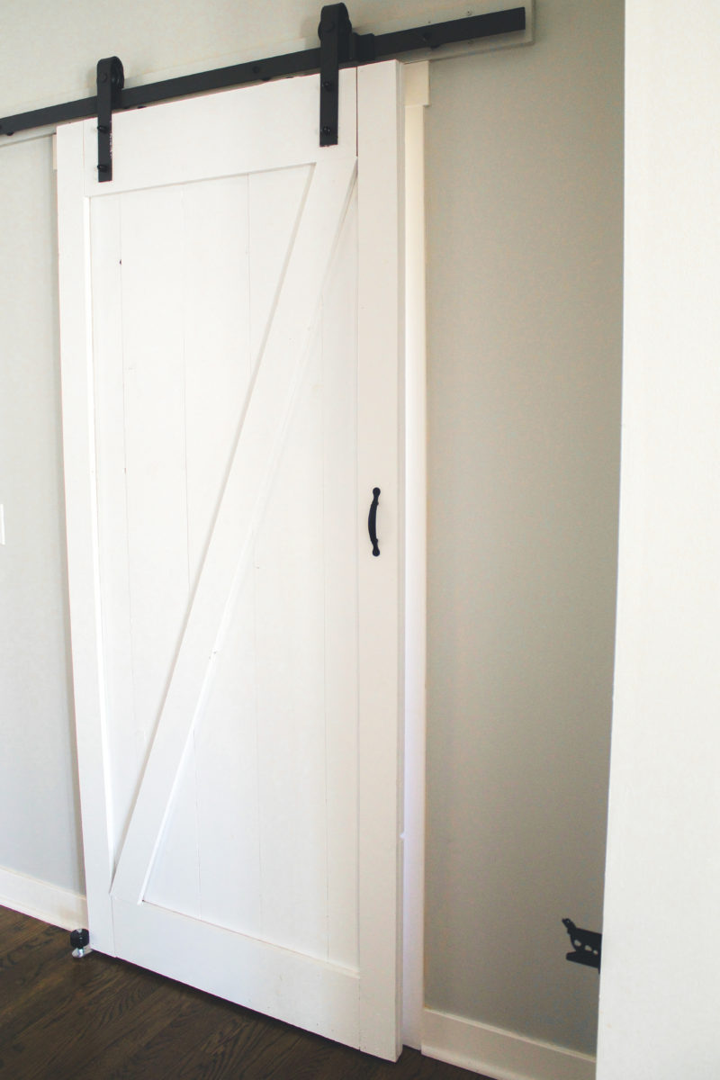 DIY Sliding Barn Door - The Love Notes Blog