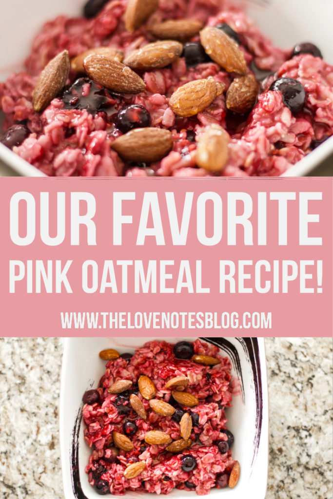 pink oatmeal